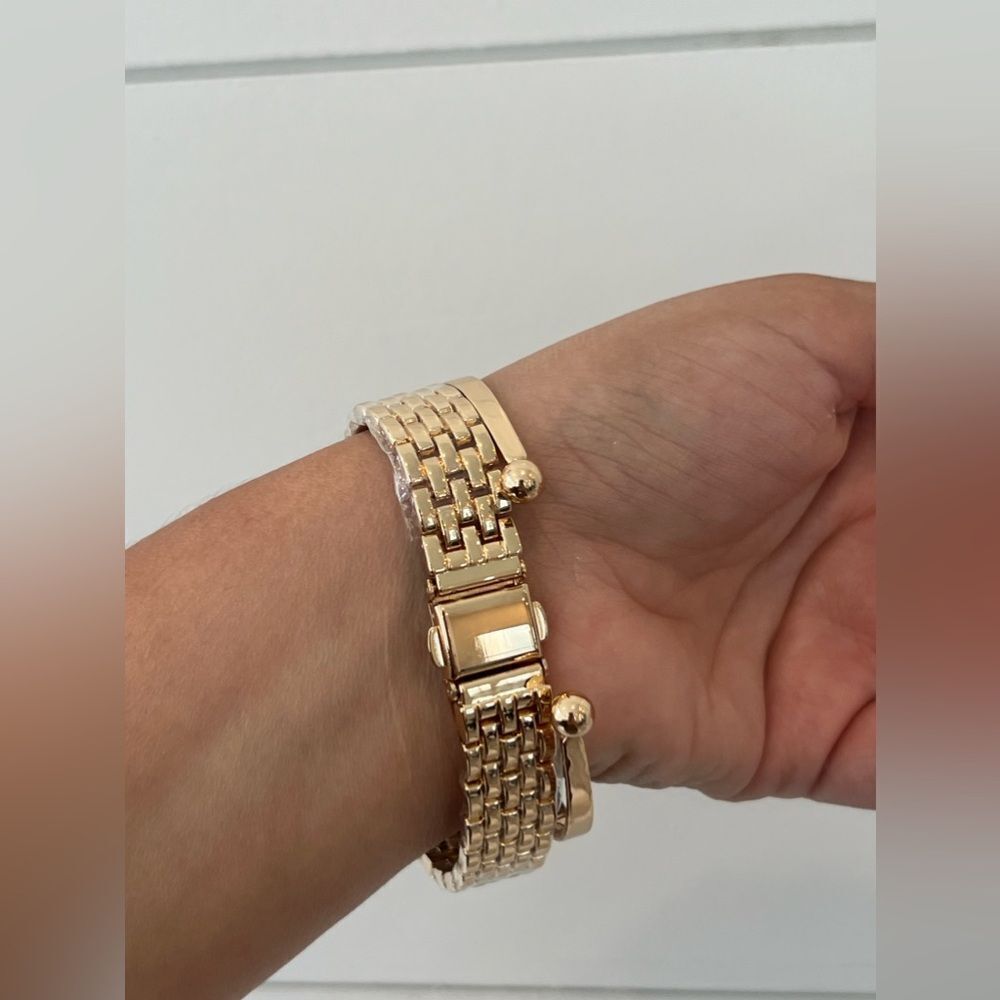 Panthere Classic Stainless Steel Gold Square Watch - Timeless Sophistica… - Picture 16 of 16